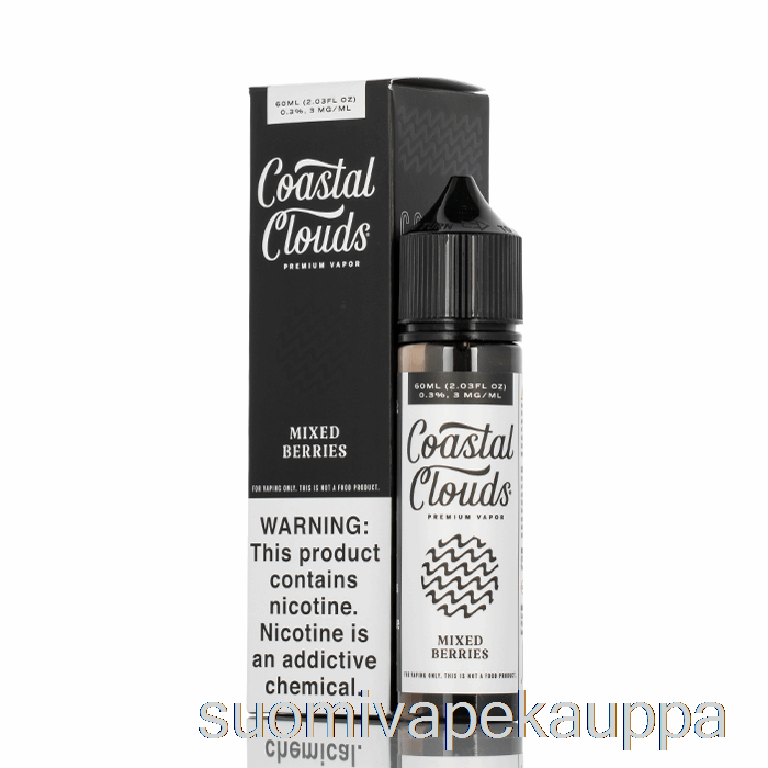 Vape Box Sekoitettu Marja - Rannikon Pilvet Co. - 60 Ml 0 Mg